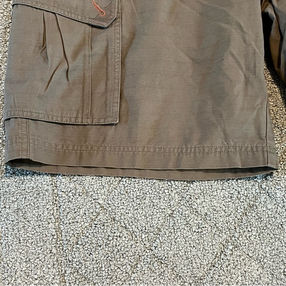 Columbia Sportswear Shorts Mens 38 Brown Cargo Hiking Outdoor Zipper Pocket - Picture 6 of 10